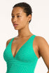 Sea Level Capri Panel Line One Piece